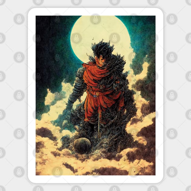 GOKU PAINTING ART Magnet by MadeBYAhsan